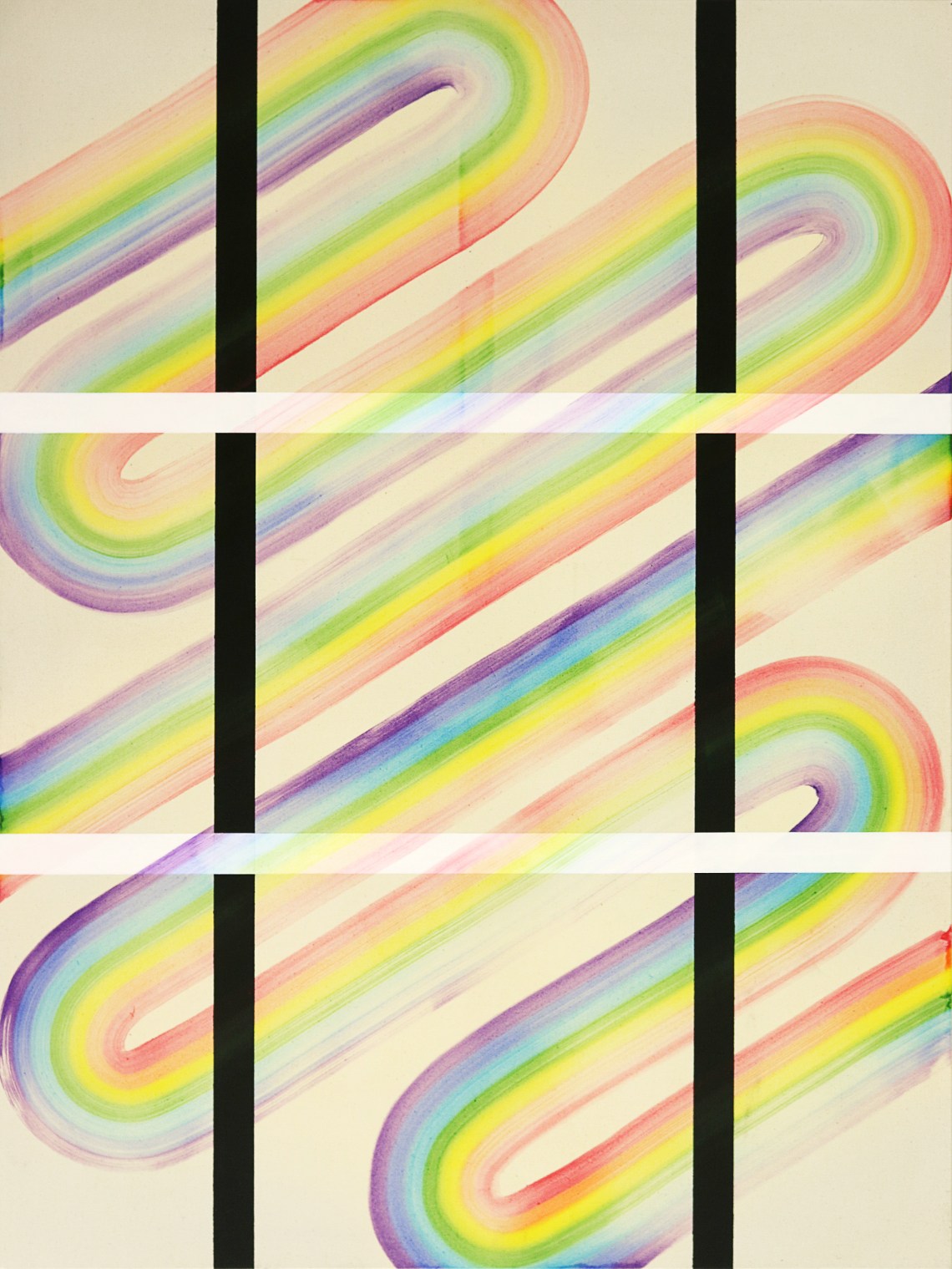 2016-07 무지개 흰 검은 선